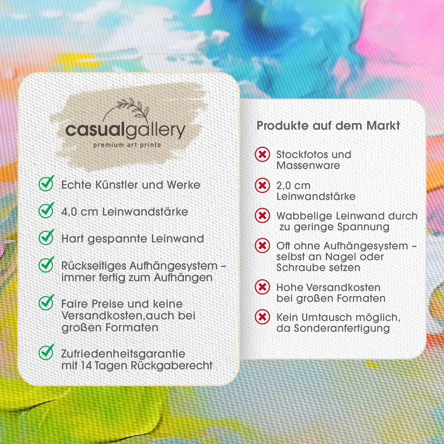 A Moment in Time Leinwandbild