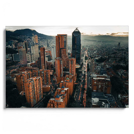 Aerial View of Bogotá