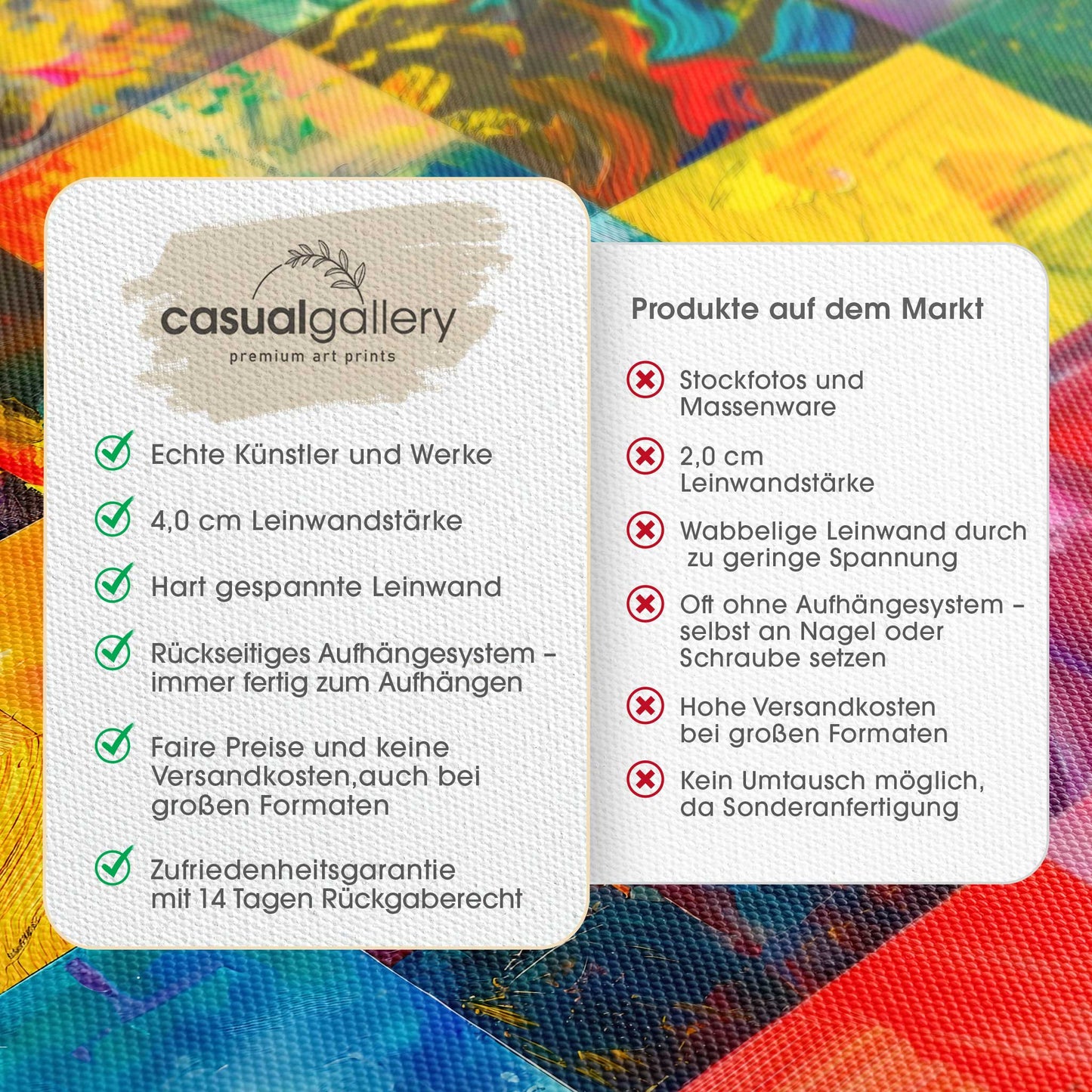 Art Twenty Five Leinwandbild