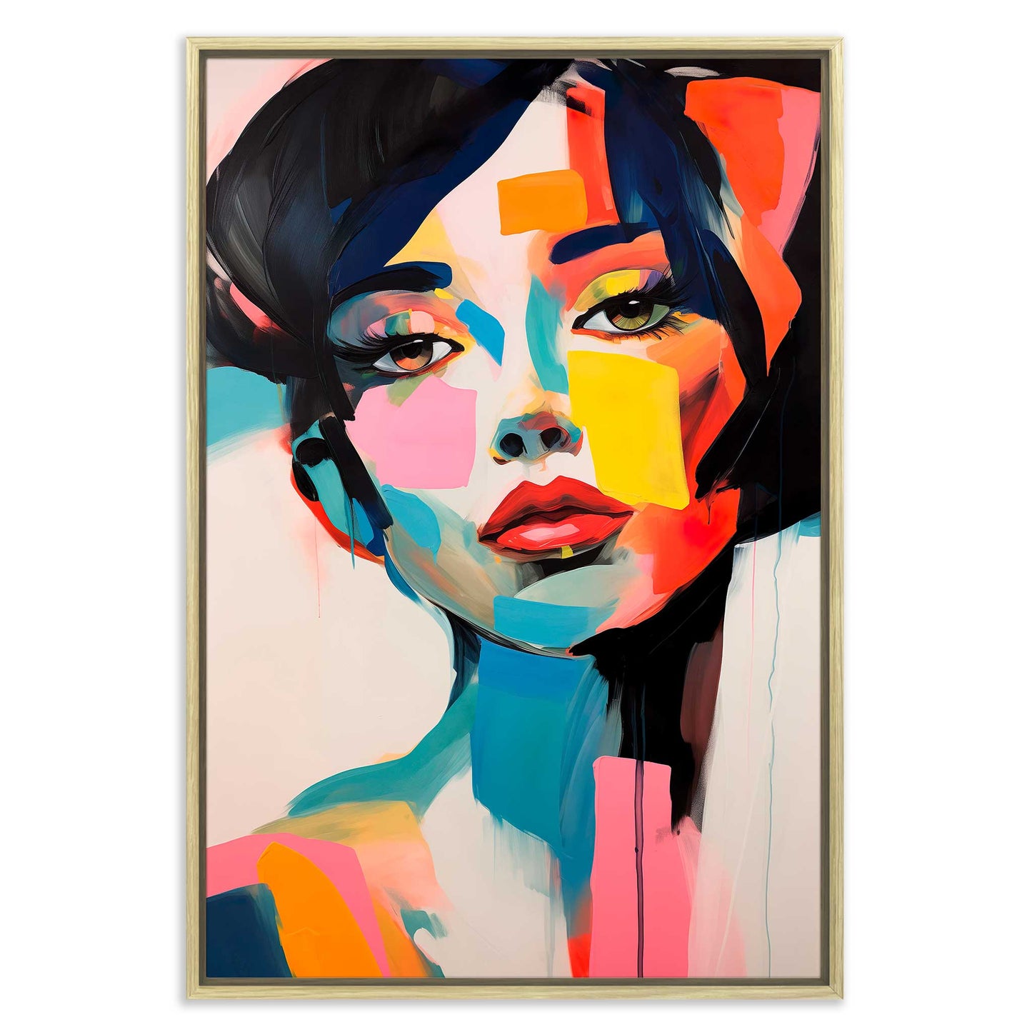 Artistic Look Leinwandbild