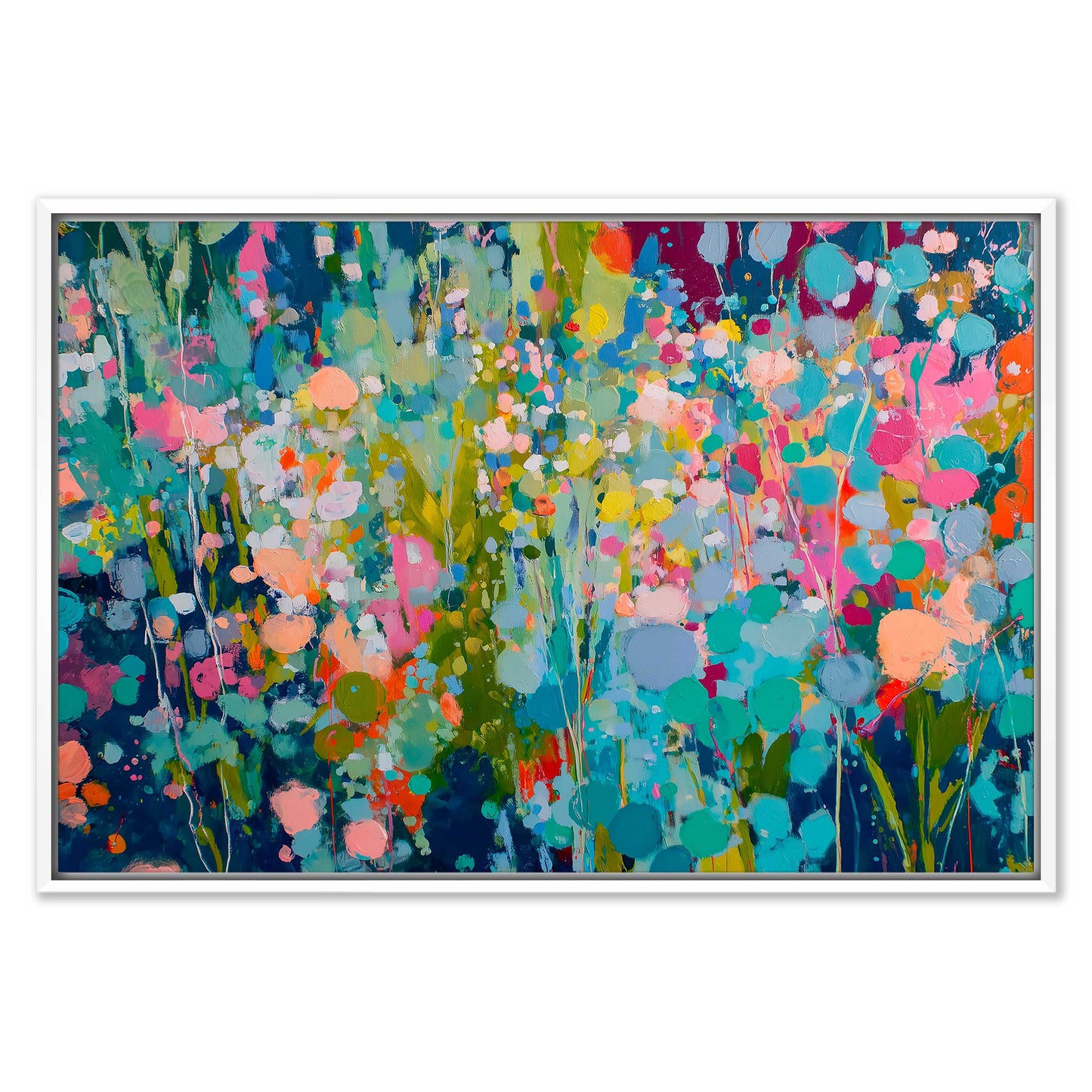 Blooming Garden Leinwandbild