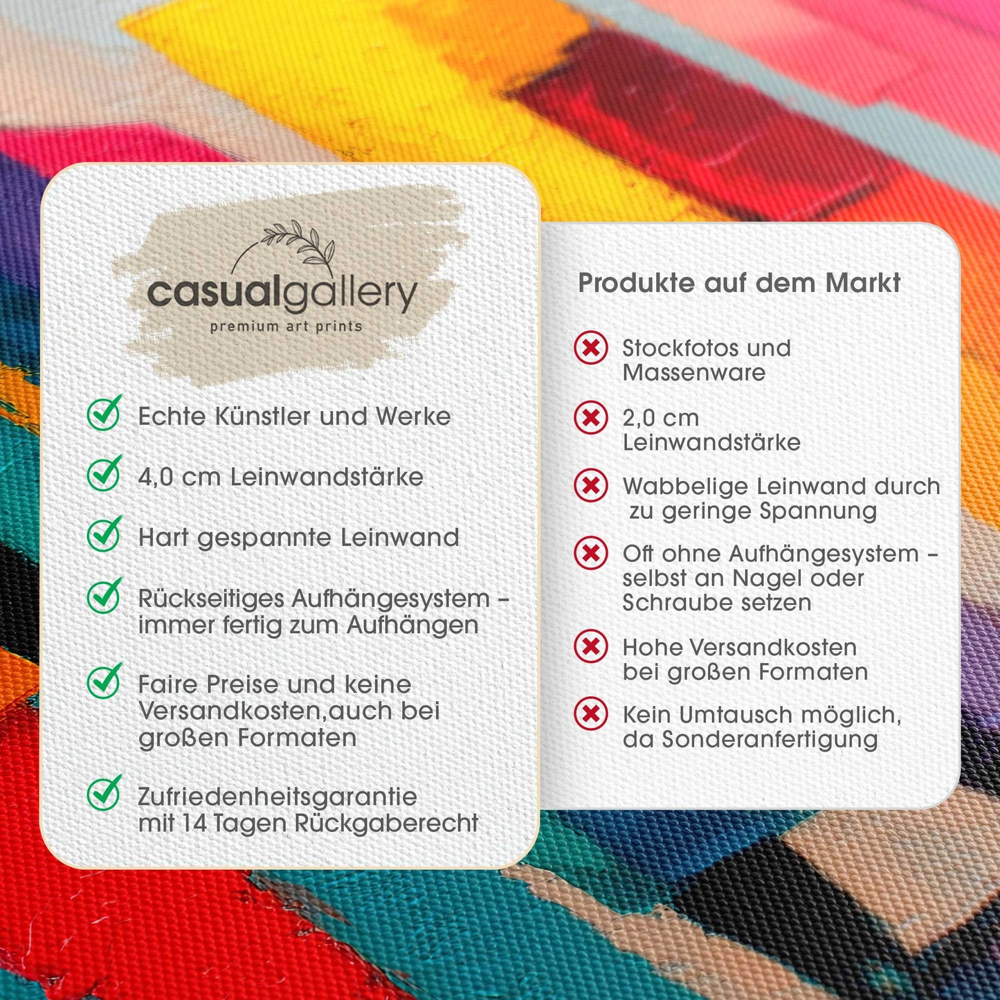 Colorful Diversity Leinwandbild