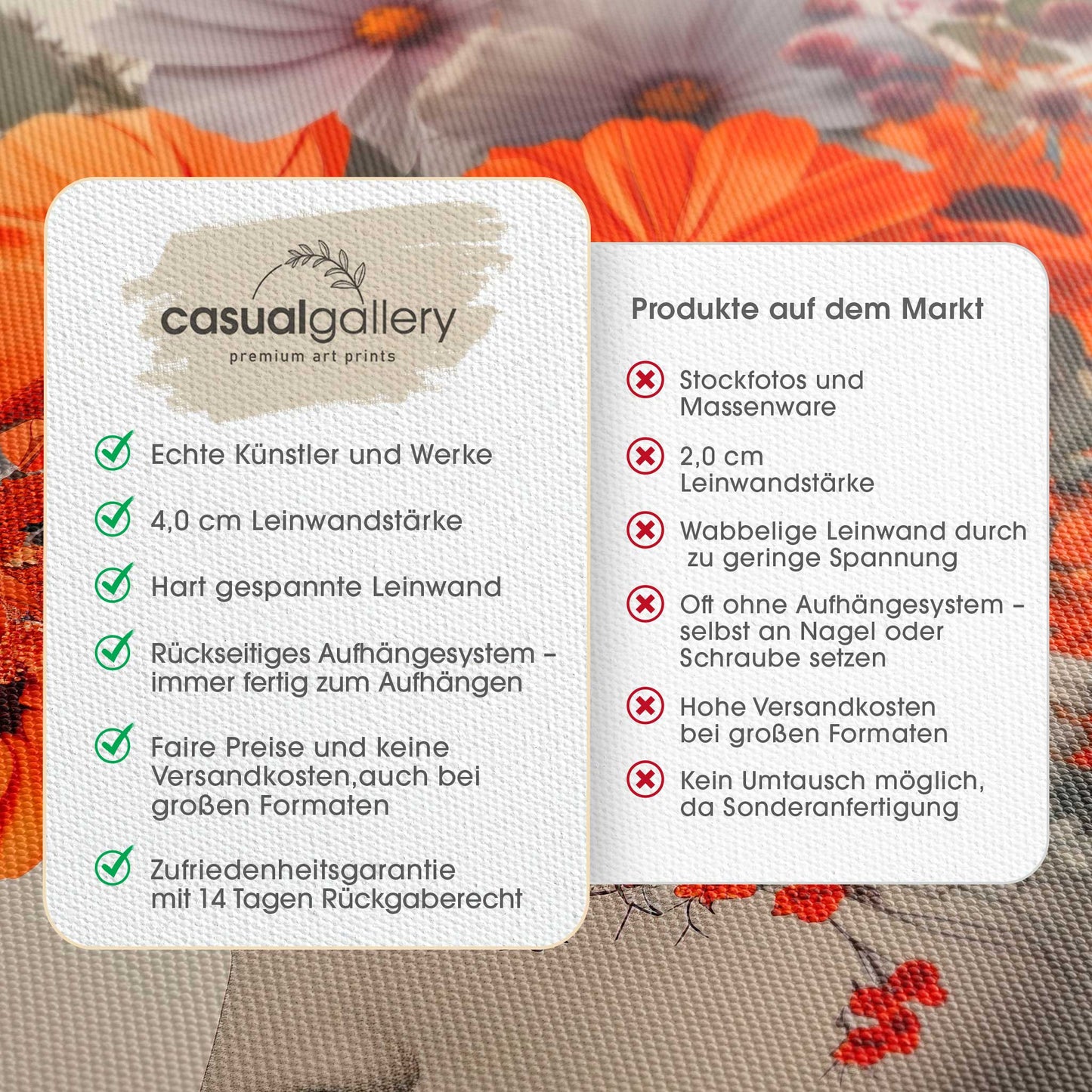 Connection with Nature Leinwandbild