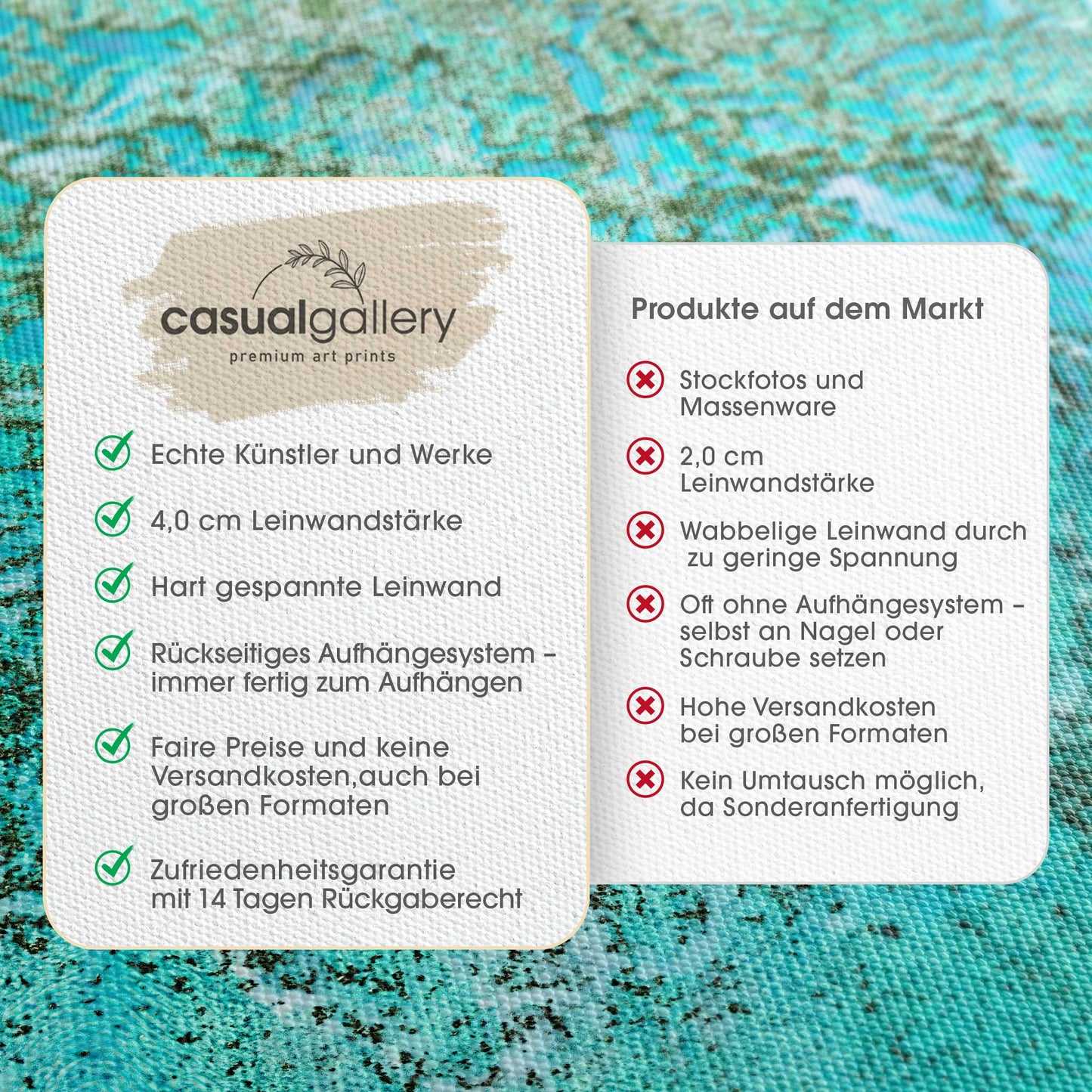 Coral Kingdom Leinwandbild