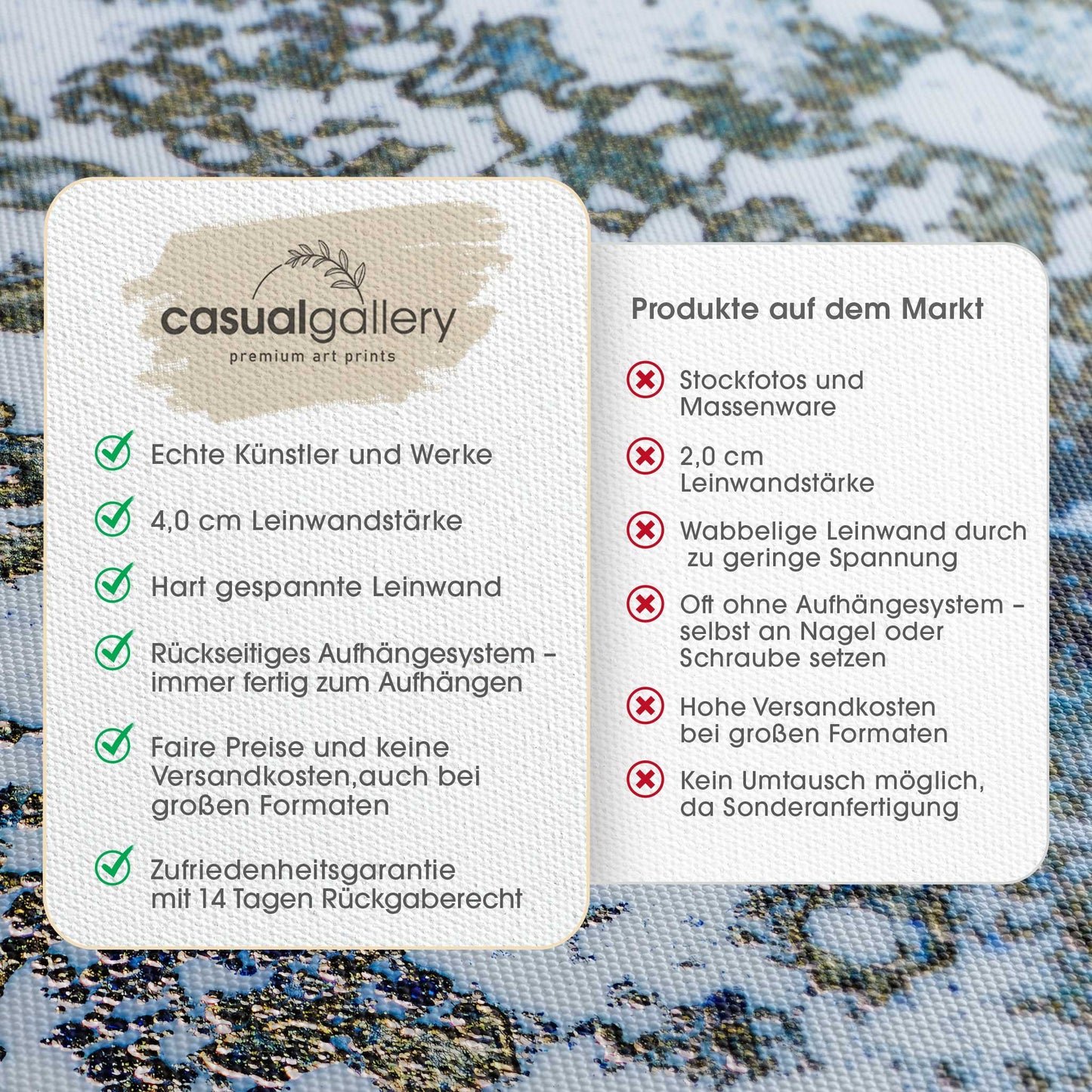 Coral Rising Leinwandbild