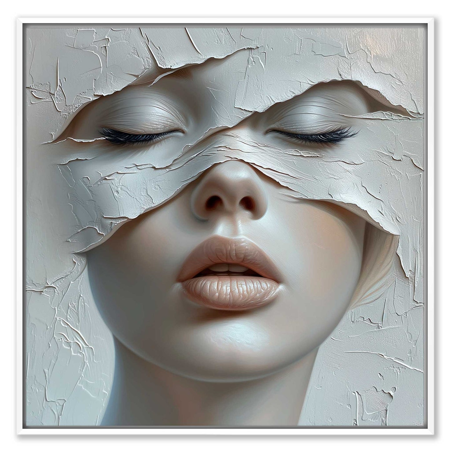 Dissolved in Paint Leinwandbild