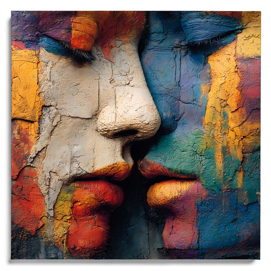 Face to Face Canvas Print