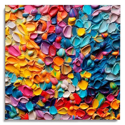 Festival of Dots Leinwandbild