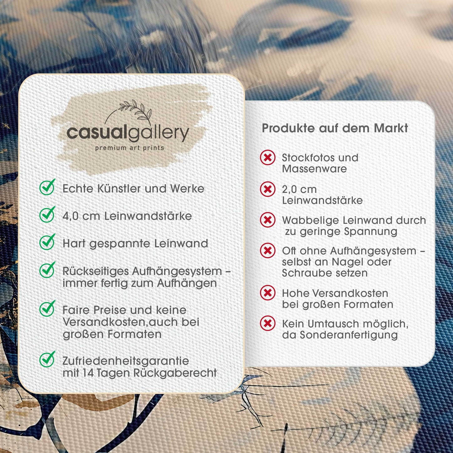 Forest Nymph Leinwandbild