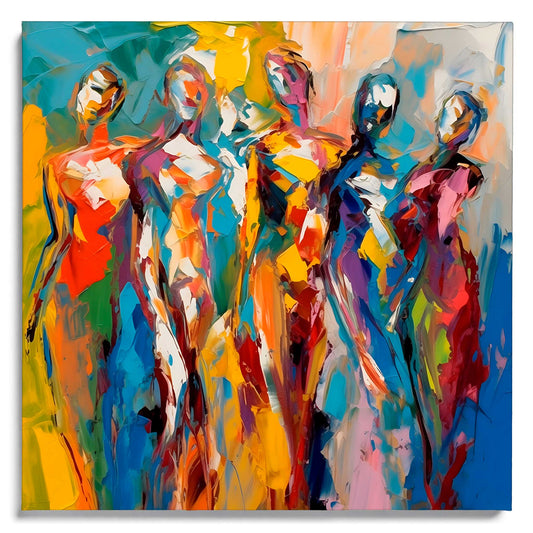 Girlfriends Leinwandbild