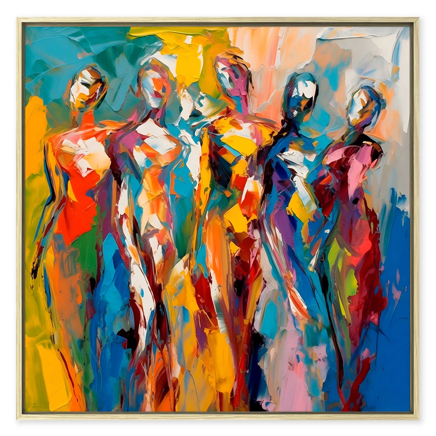 Girlfriends Leinwandbild