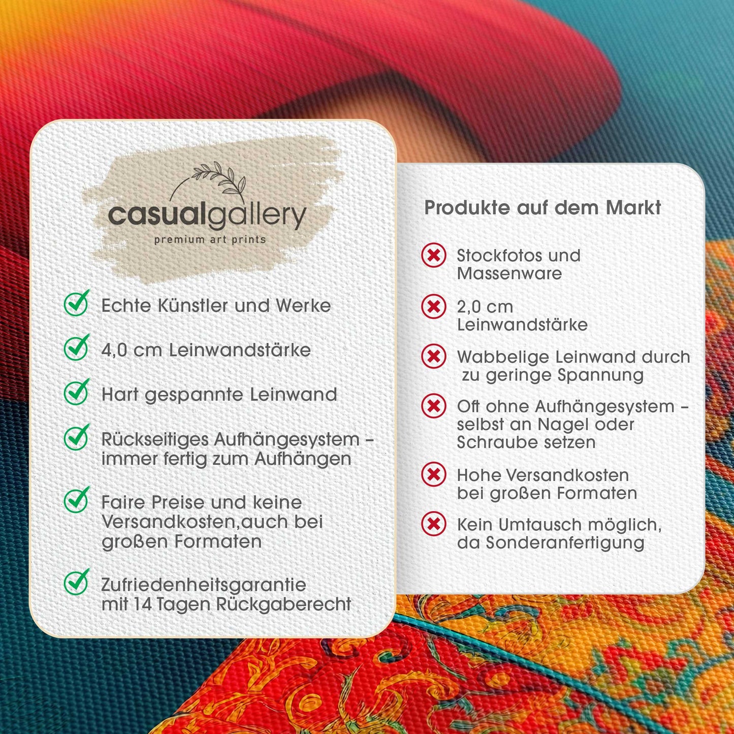 I Can See Clearly Now Leinwandbild