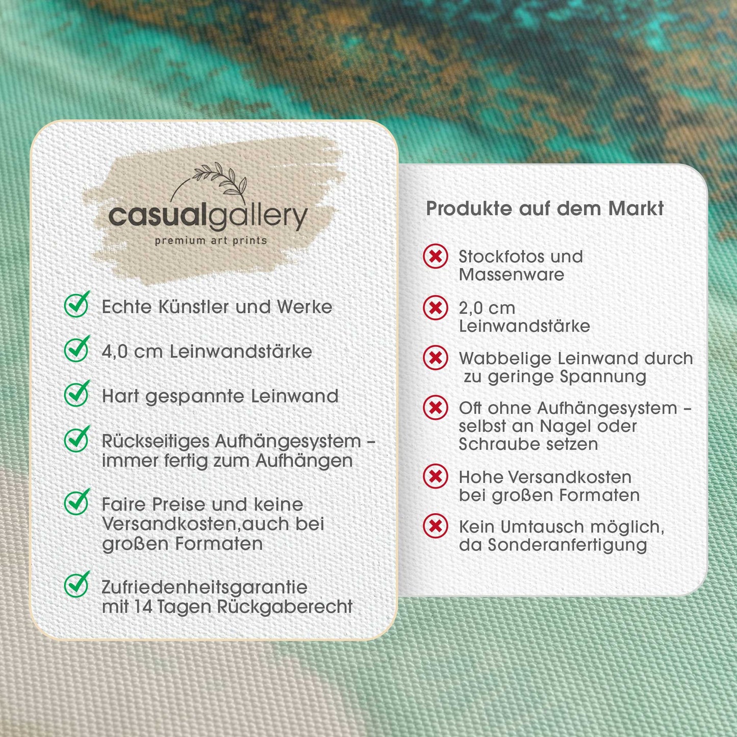 Jade Waters Leinwandbild