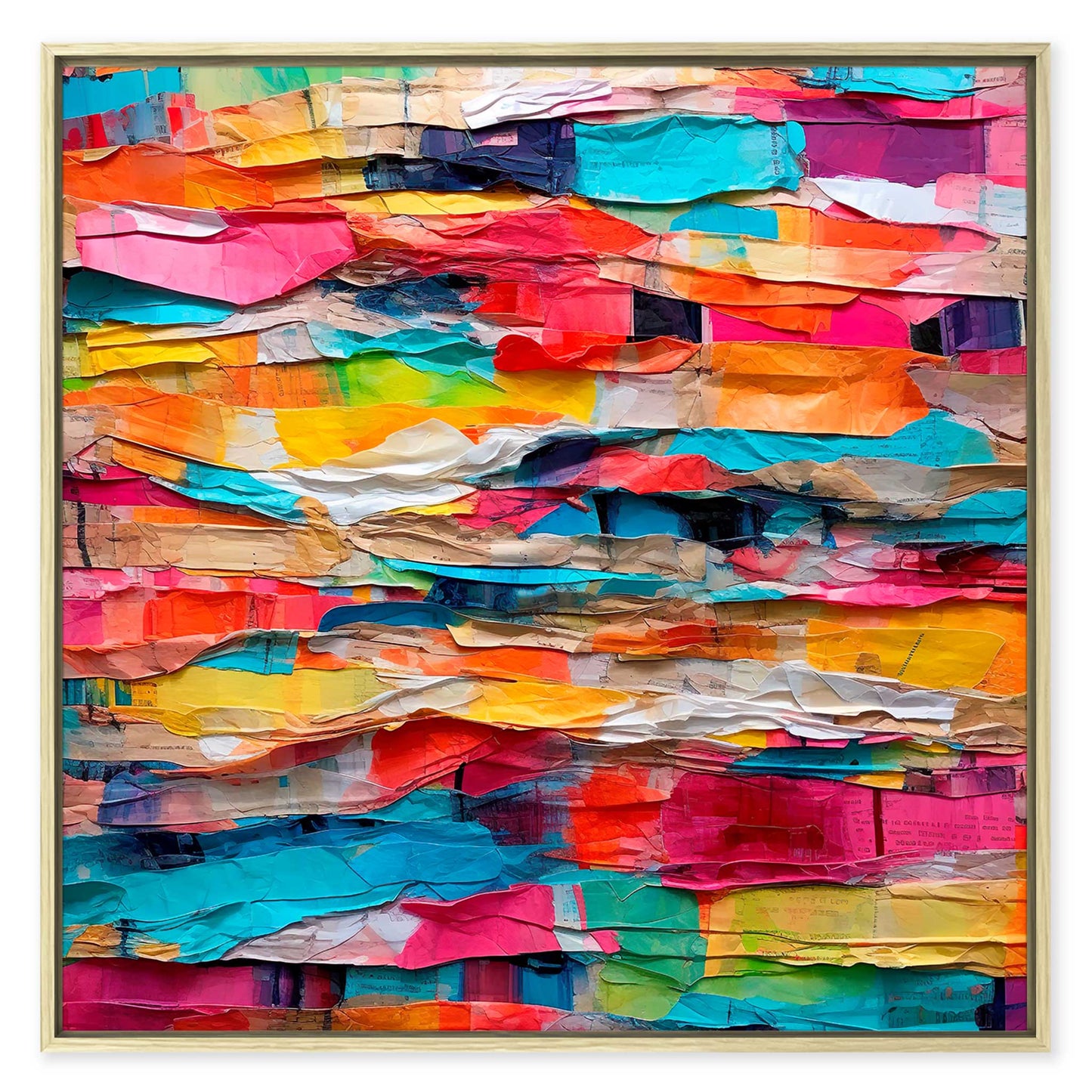 Layer by Layer Leinwandbild