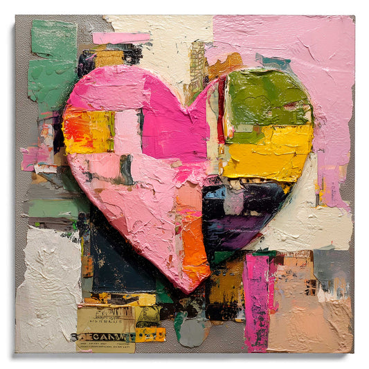 Love Is Good For Your Heart Leinwandbild