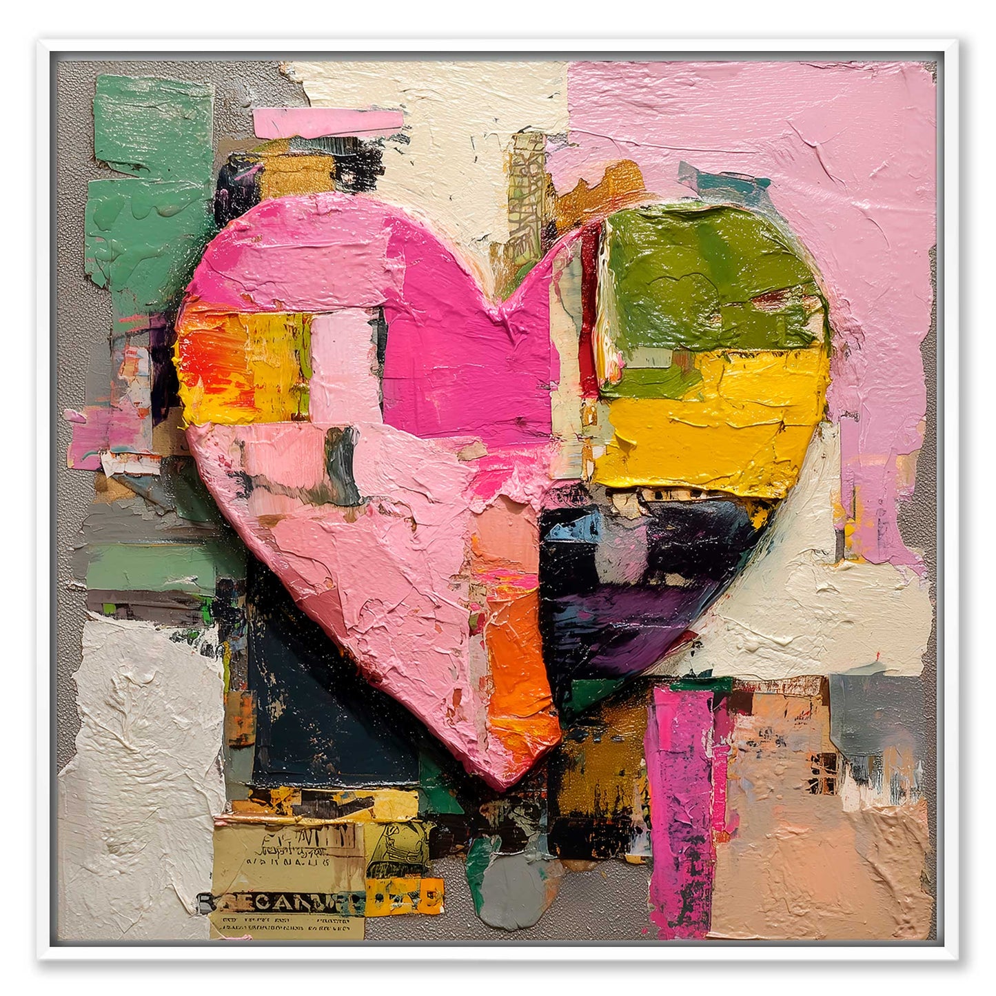 Love Is Good For Your Heart Leinwandbild