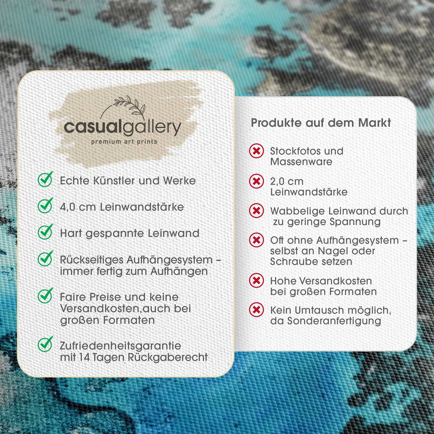 Maritime Majesty Square II Leinwandbild