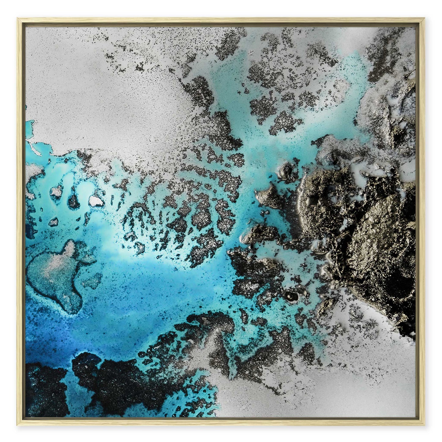 Maritime Majesty Square II Leinwandbild