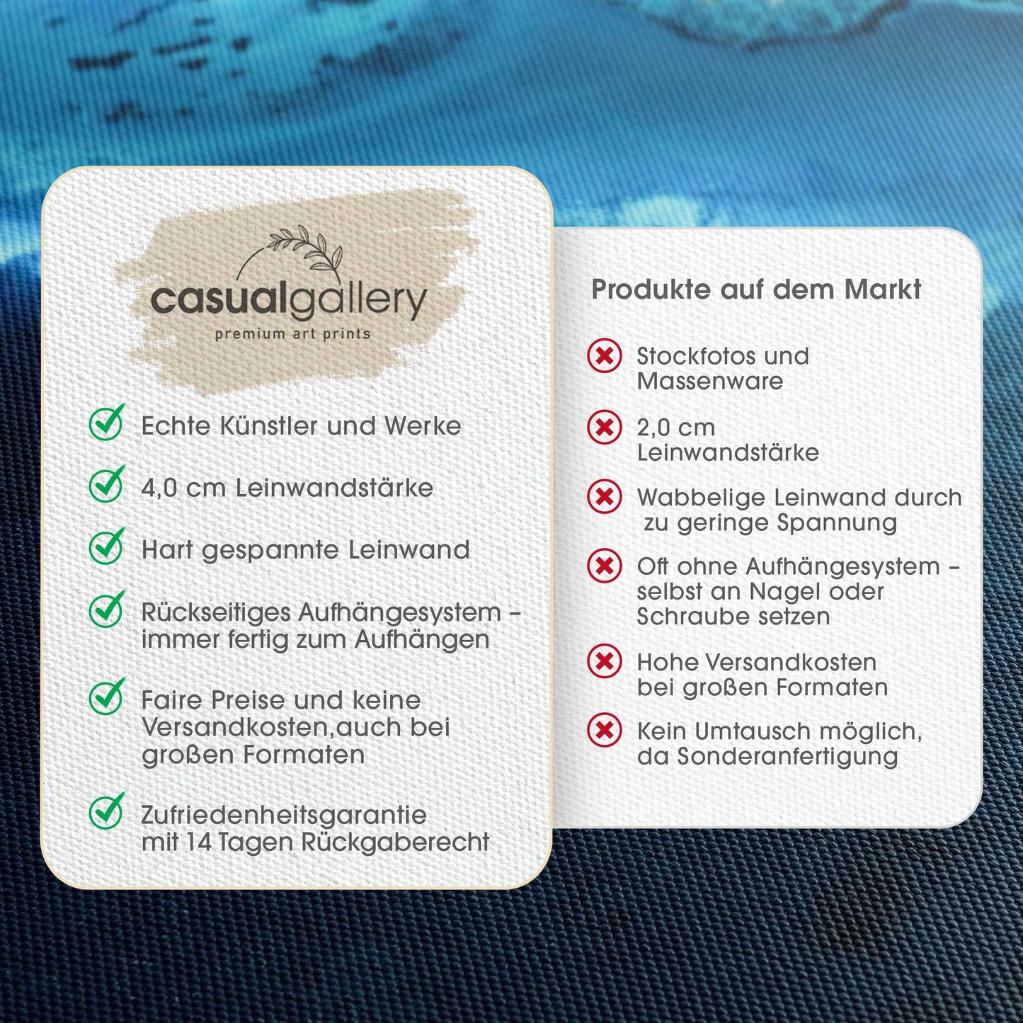 Maritime Majesty Square I Leinwandbild