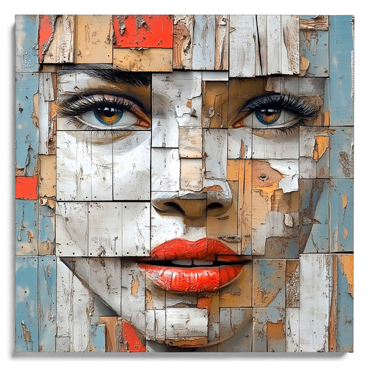 Mrs. Wood Leinwandbild