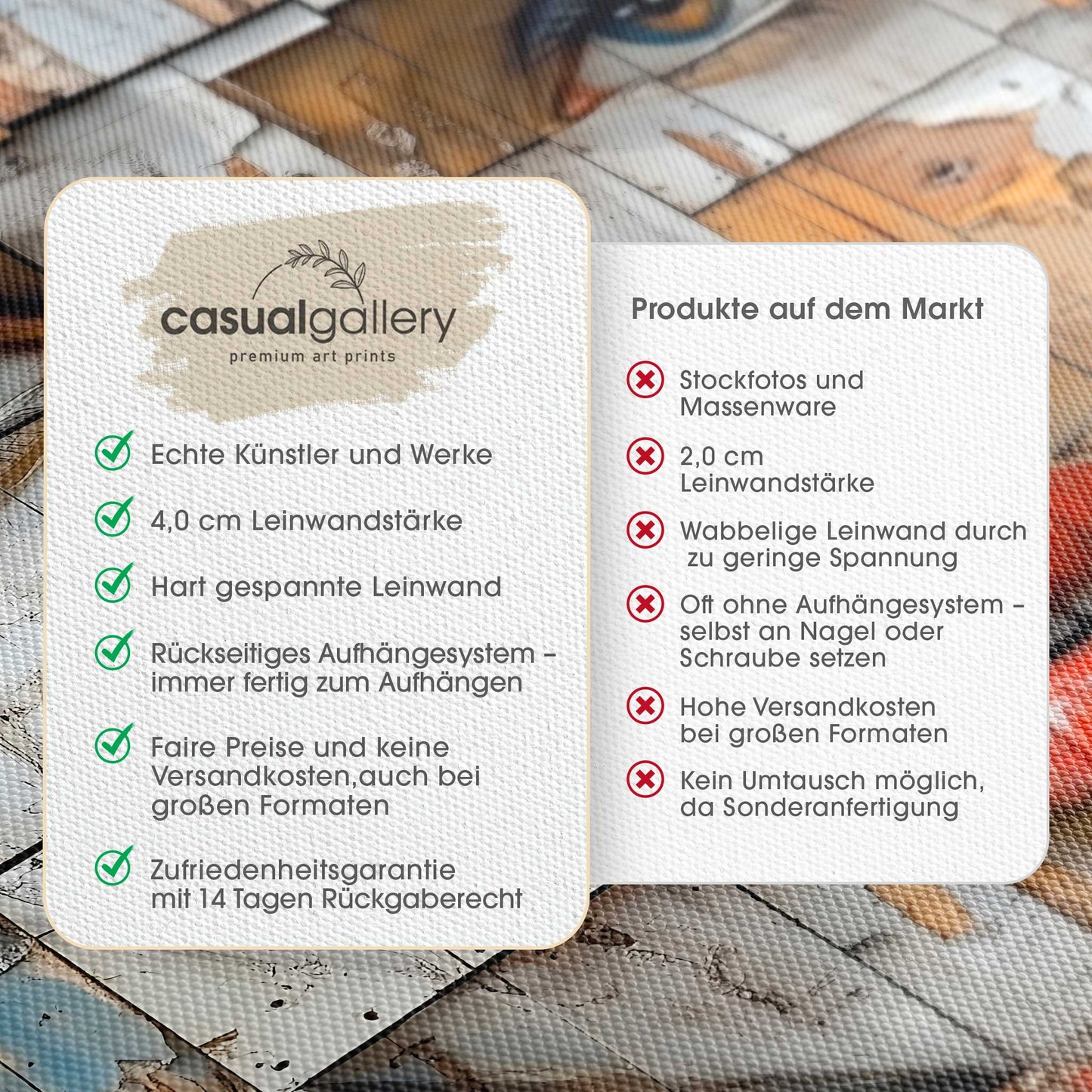 Mrs. Wood Leinwandbild