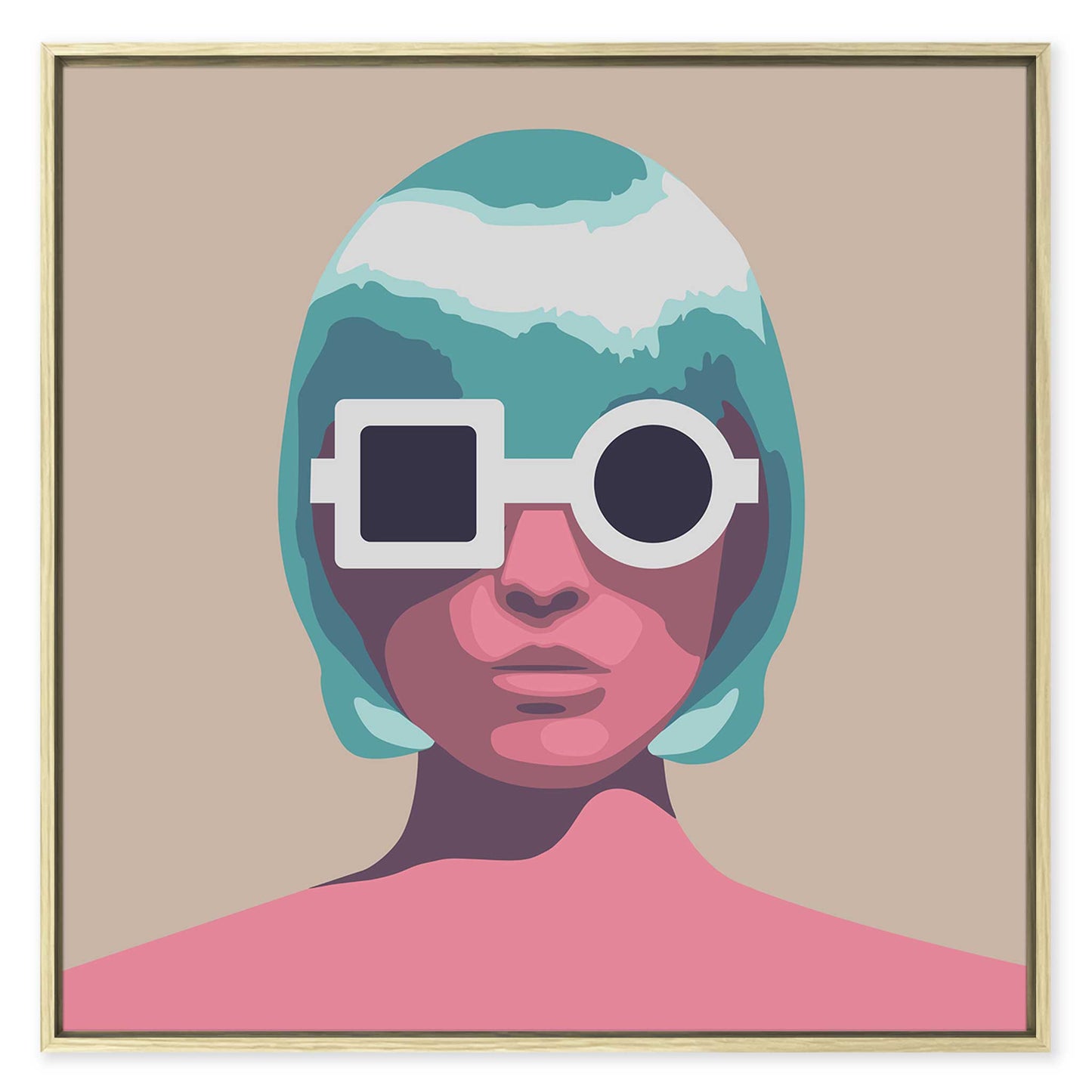 My New Look Leinwandbild