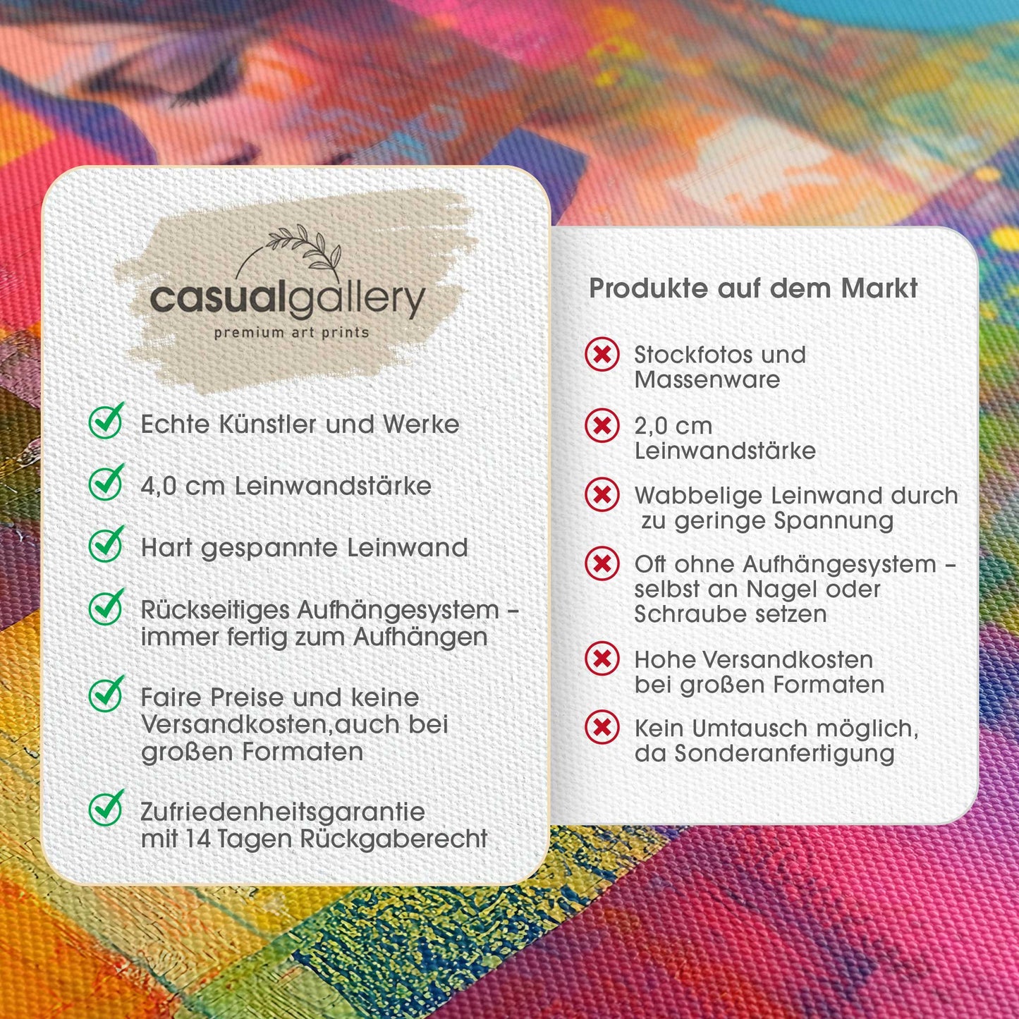 My Sweet Toughts Leinwandbild