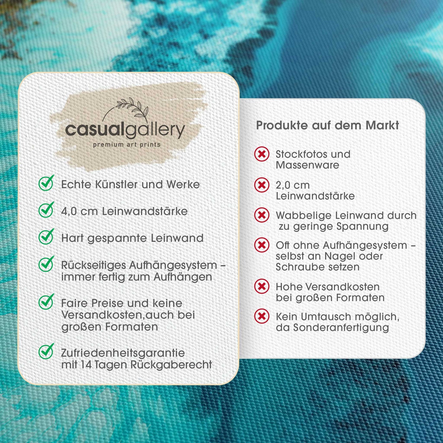 New Salt Water Passage Leinwandbild