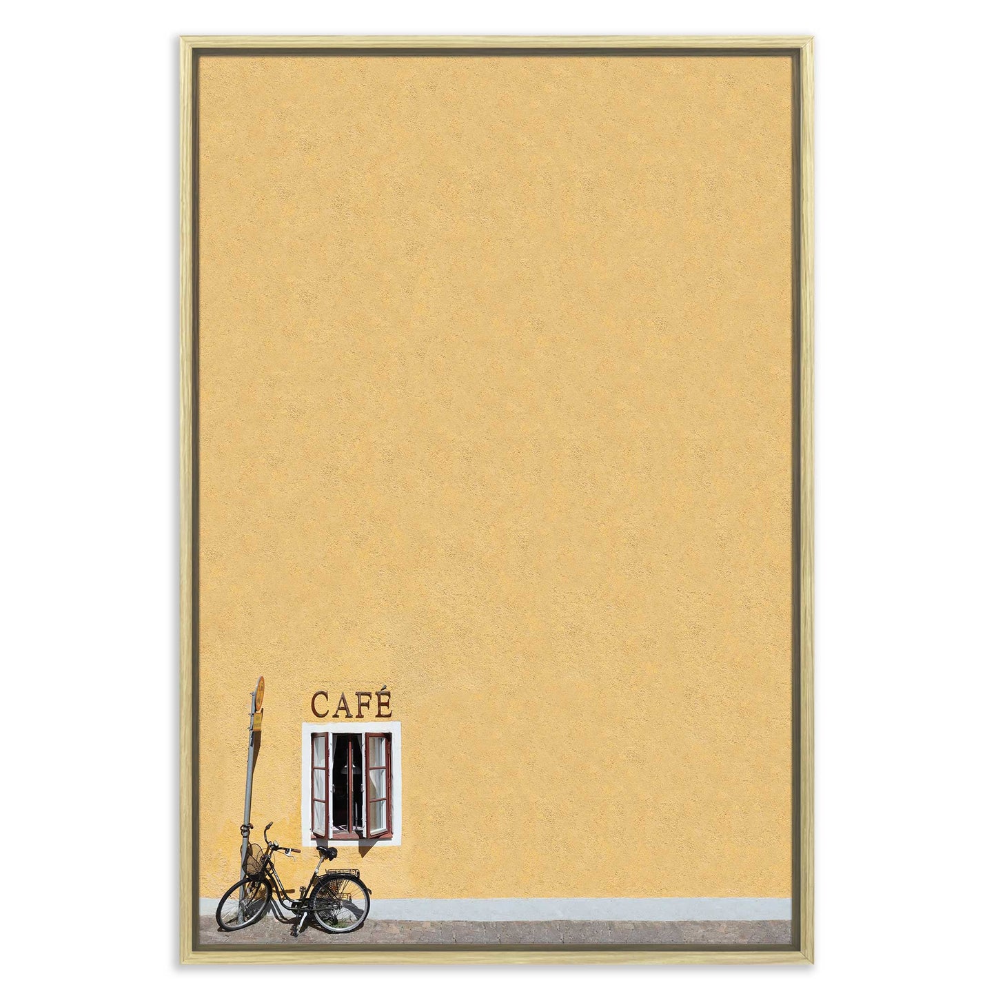 Summer Cafe Leinwandbild