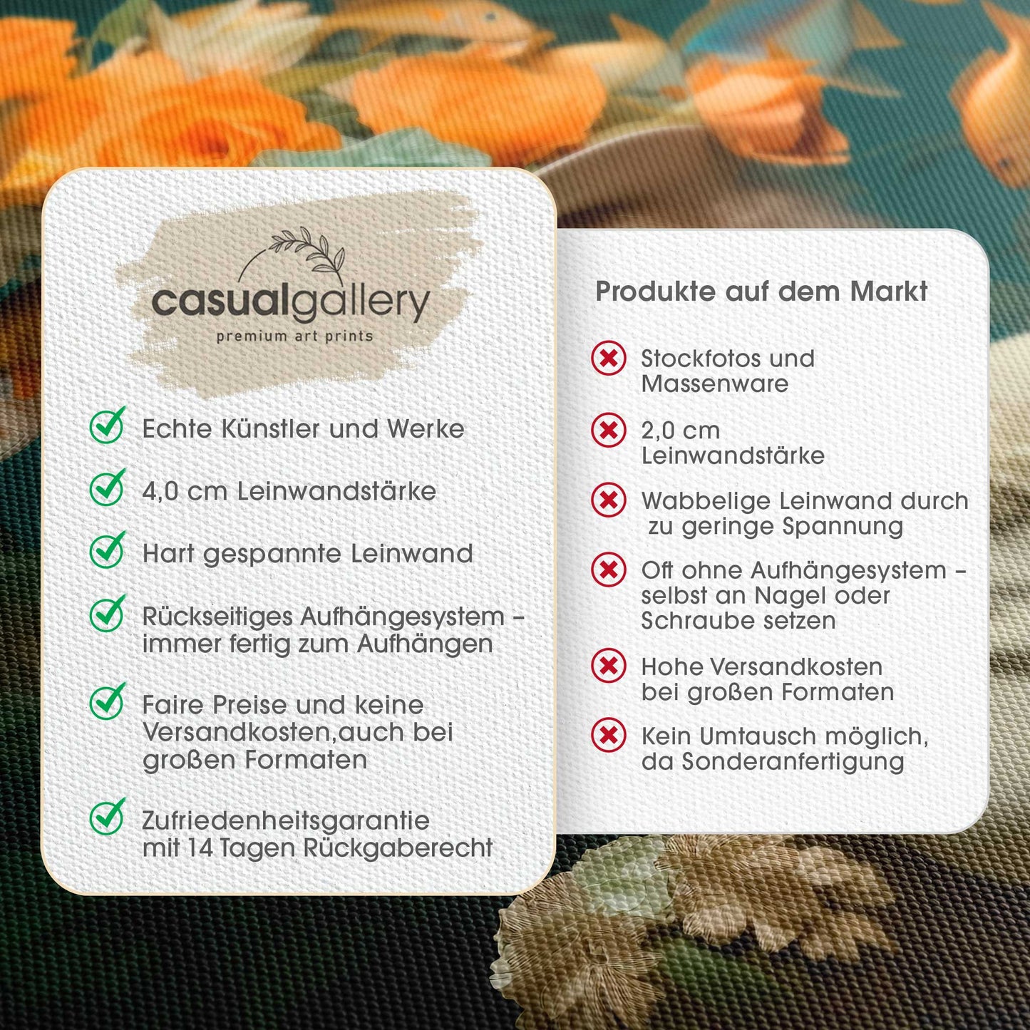 Swim With Us Leinwandbild