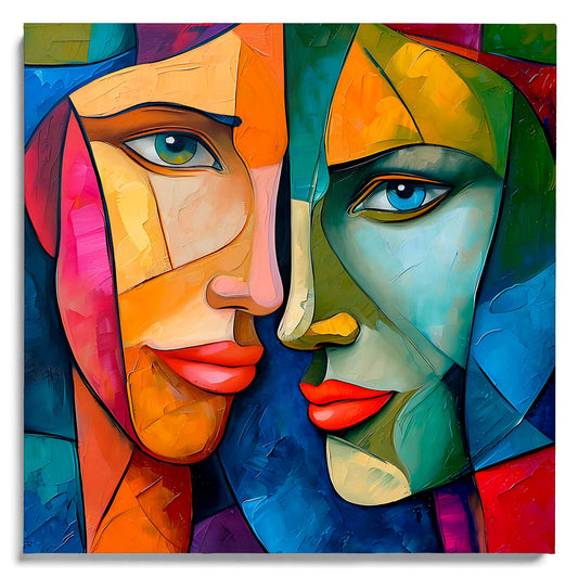 T(w)ogether Leinwandbild