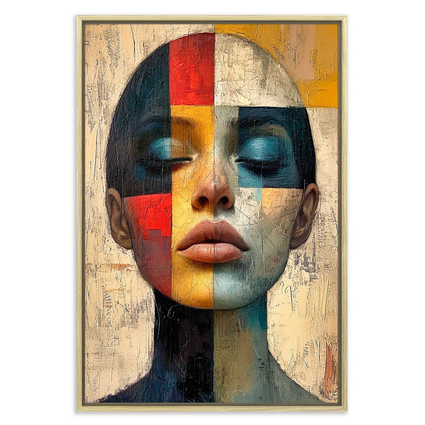 The Face Leinwandbild