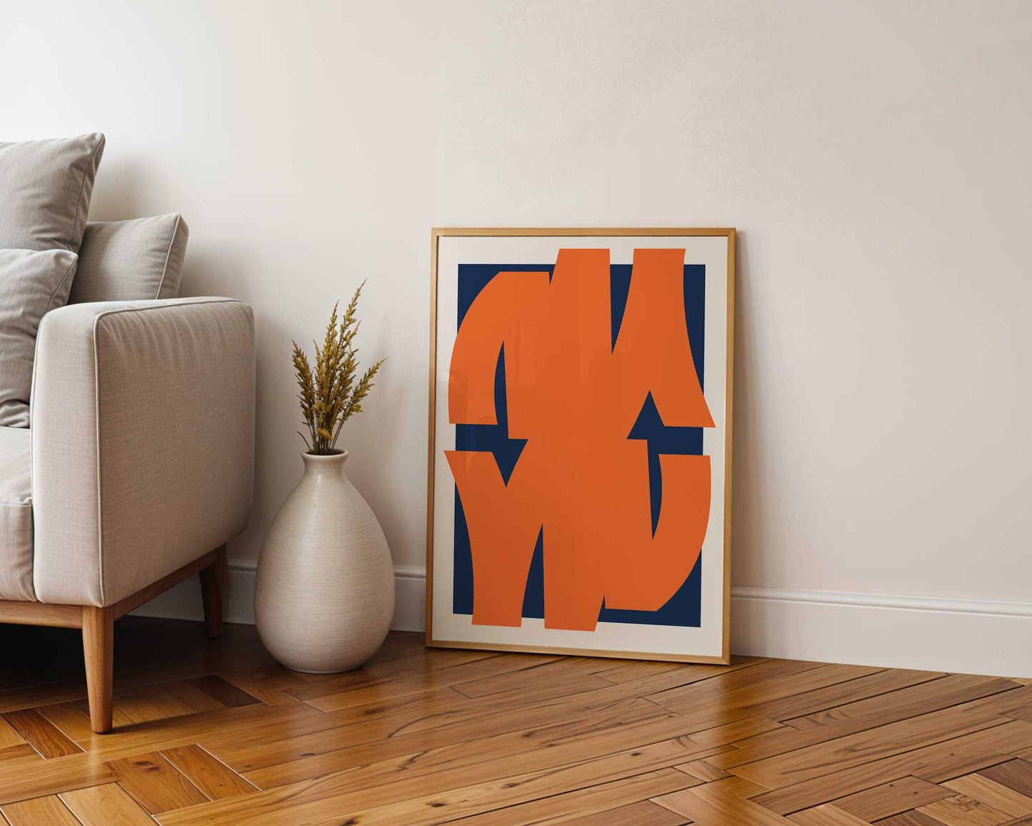 Thick Orange Lines