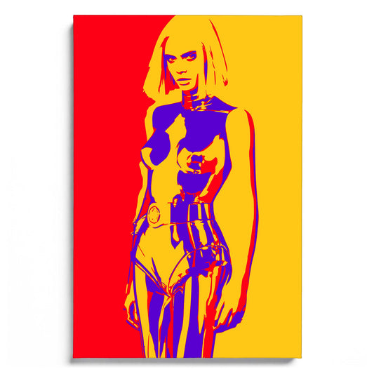 Tough Woman Leinwandbild