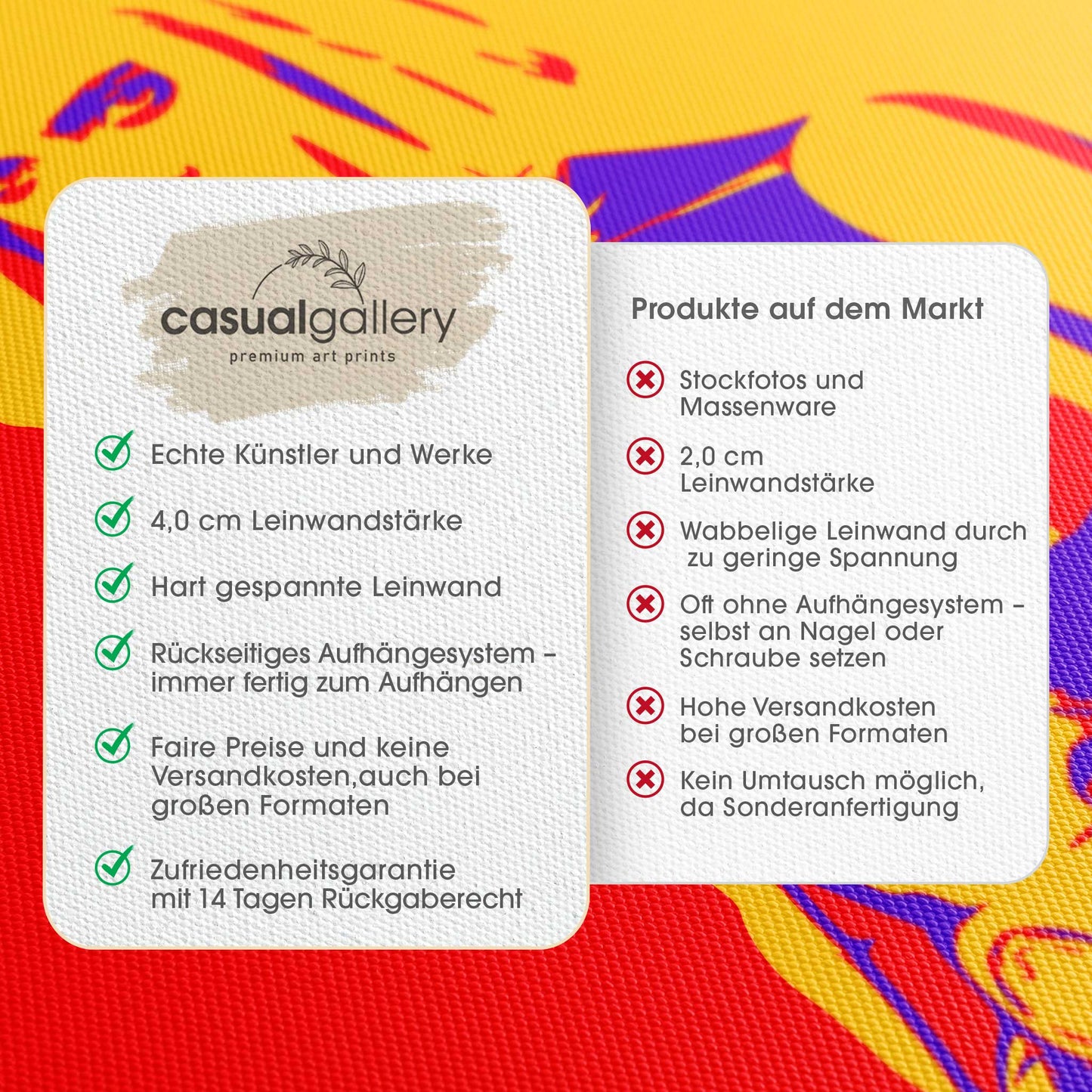 Tough Woman Leinwandbild