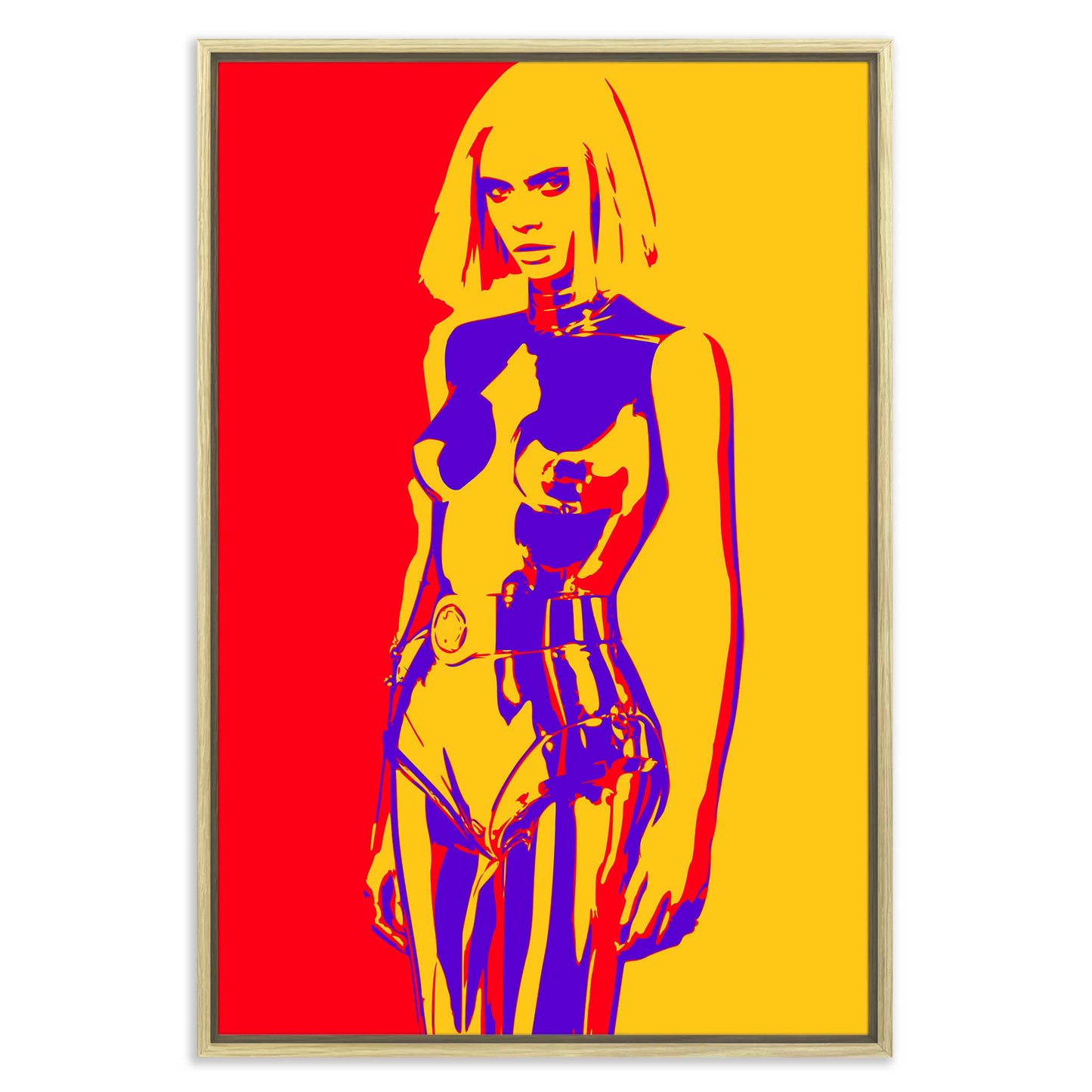 Tough Woman Leinwandbild