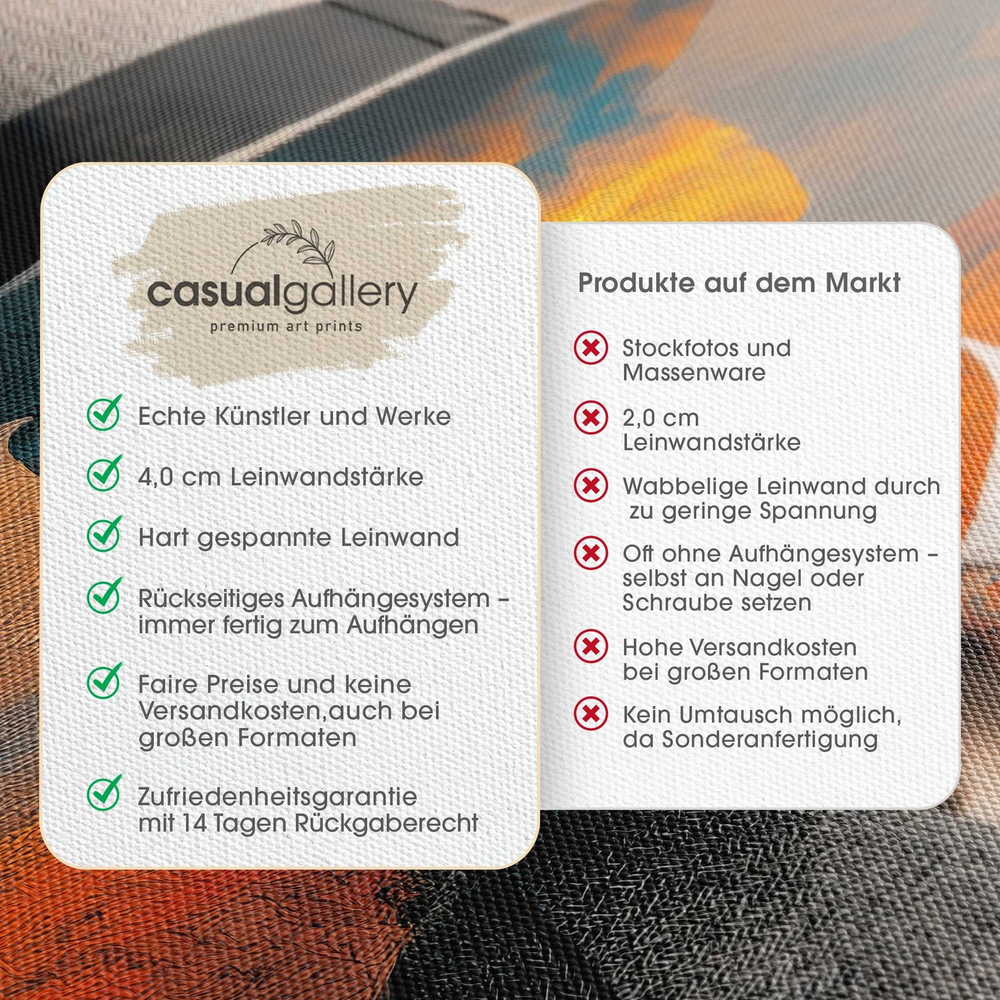 Tribute to René Magritte Leinwandbild