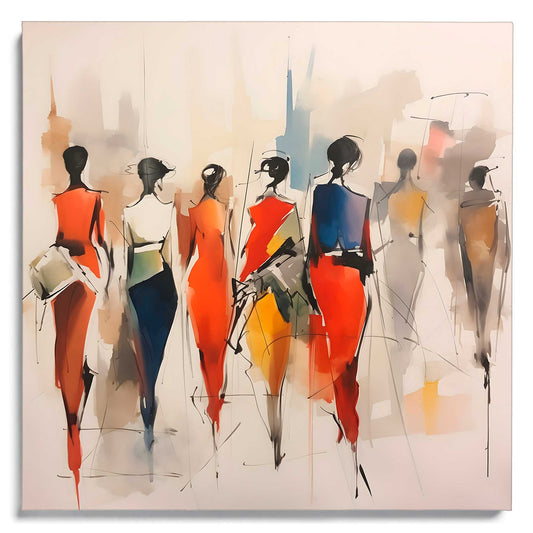 Walking Together II Leinwandbild