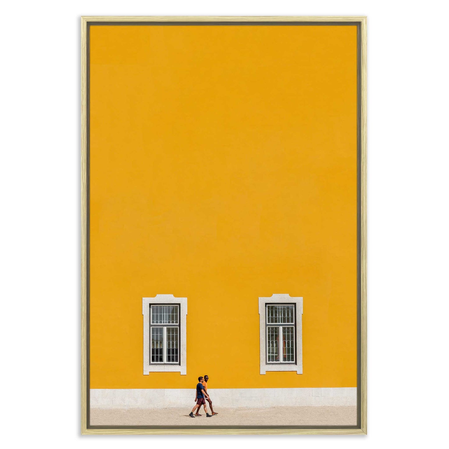 Walking in Lisboa Leinwandbild