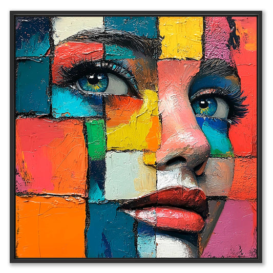 Art Head Leinwandbild