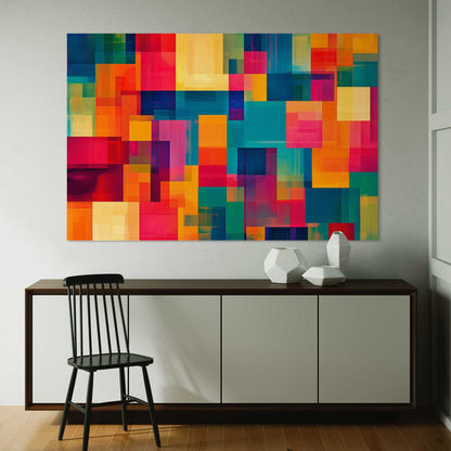 Art Mosaic Leinwandbild