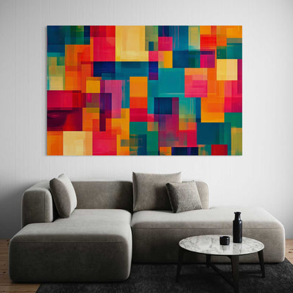 Art Mosaic Leinwandbild