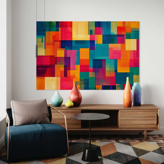 Art Mosaic Leinwandbild