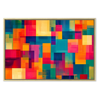 Art Mosaic Leinwandbild