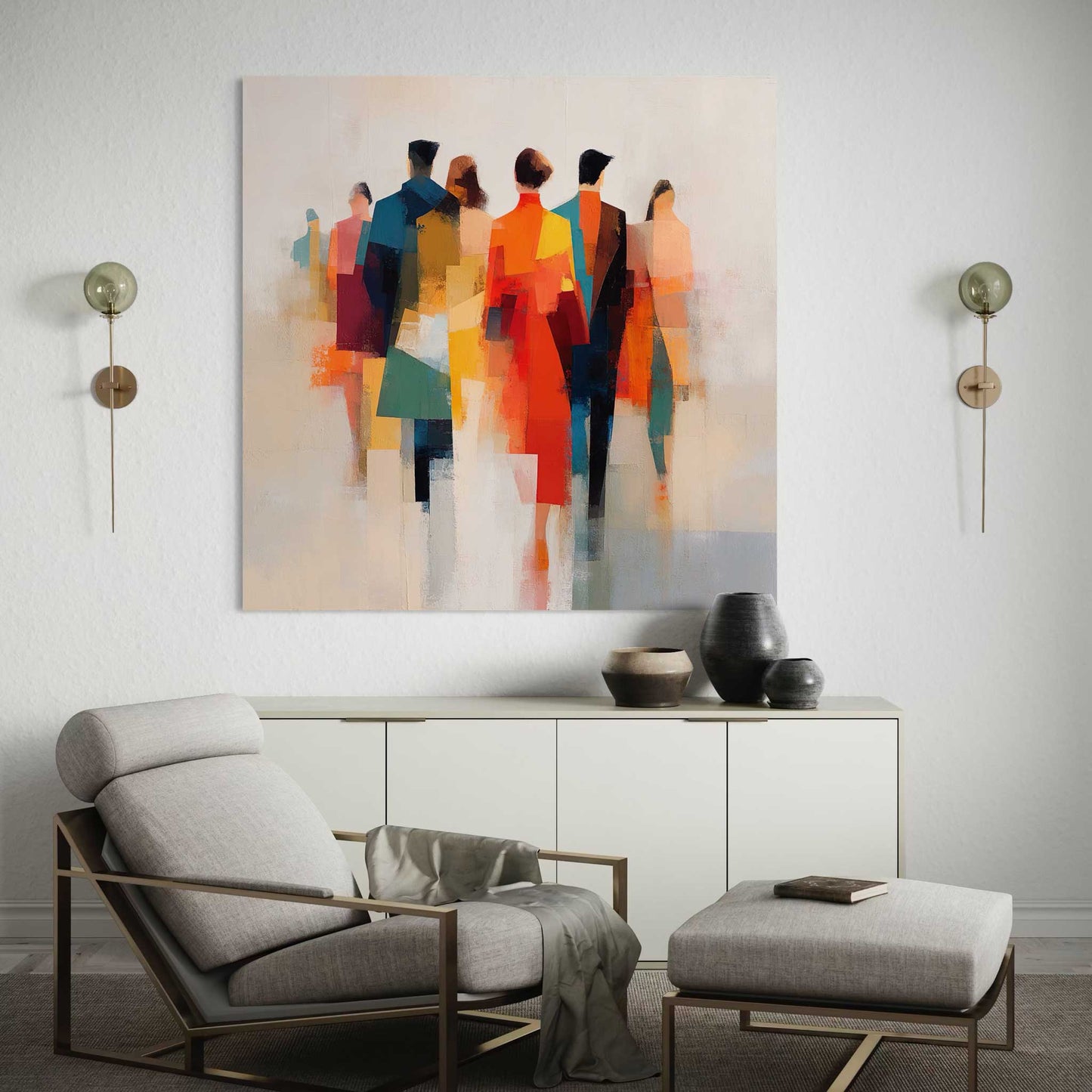 Art Walk Leinwandbild