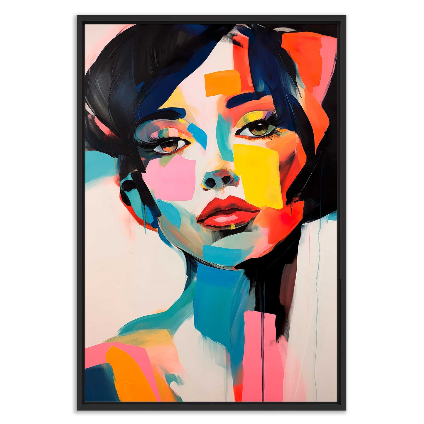 Artistic Look Leinwandbild