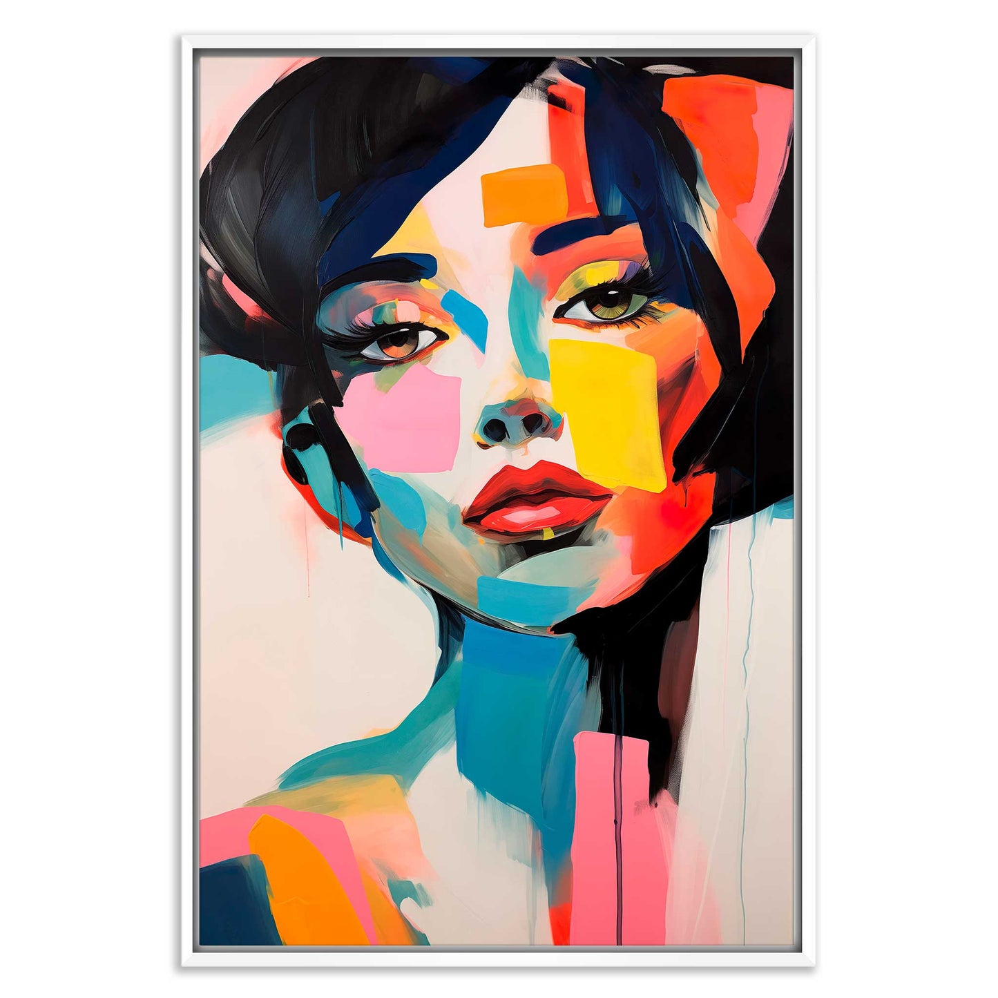 Artistic Look Leinwandbild