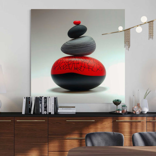 Artistic Rocks Leinwandbild