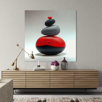 Artistic Rocks Leinwandbild