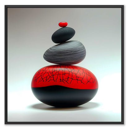 Artistic Rocks Leinwandbild